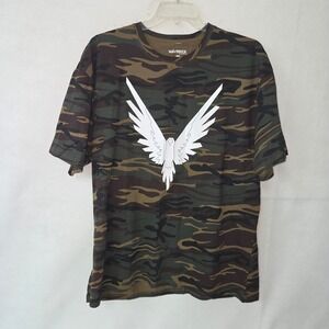 Maverick by Logan Paul Camo Graphic T-Shirt Men's 2X Cotton Short Sleeve Bird